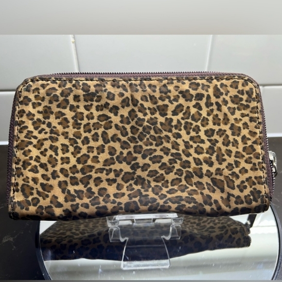 Vintage Rare Bottega Venetia Leopard Print Wallet - Picture 2 of 10